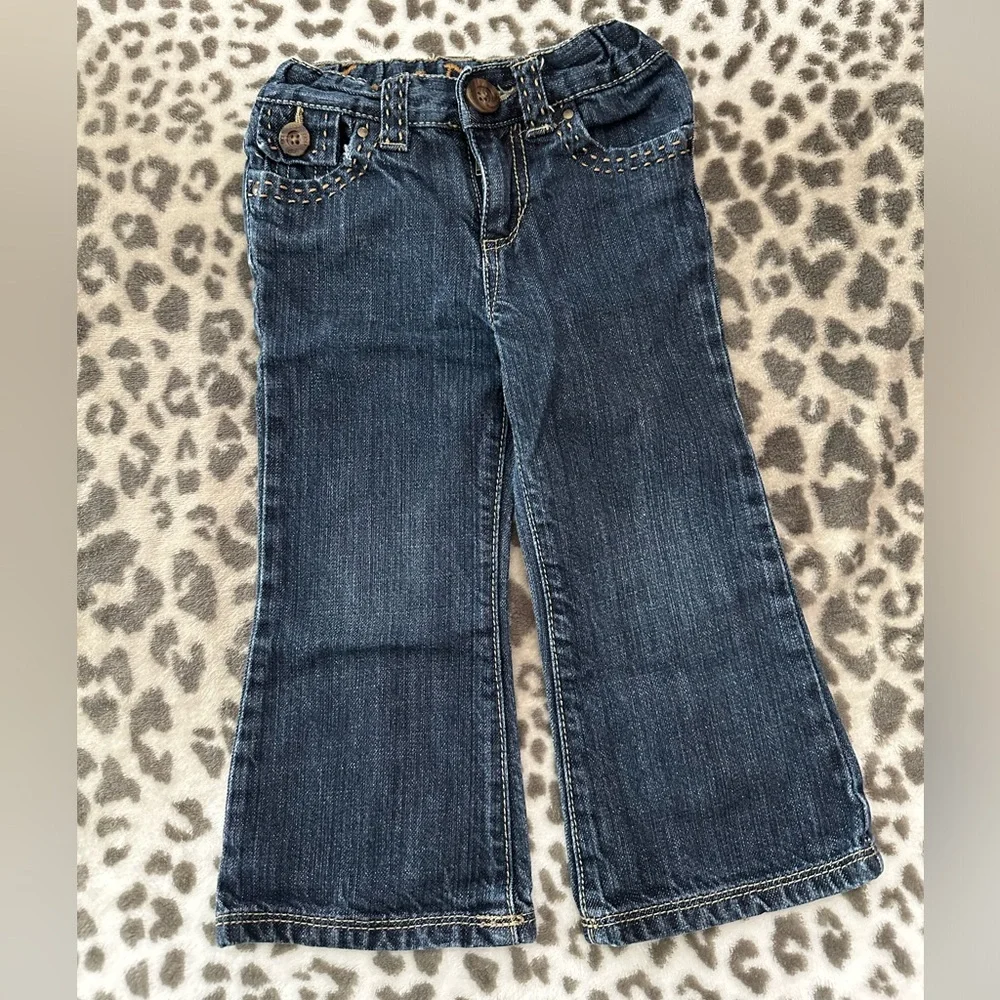 2008 babyGap Denim Jeans in Blue Wash Size 2 Years Toddler Girls